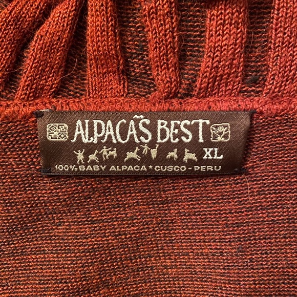 🍁ALPACAS BEST — Beautiful Open Cardigan/ Jacket🍁 Oversized, Slouchy fit , XL🍁 - Picture 6 of 9
